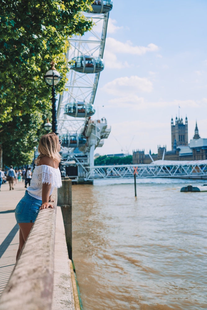 Enjoying South Bank in summer